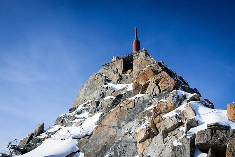 Aiguille du Midi à 3842 mètres